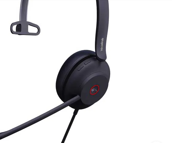 هدست CRM با پورت USB یالینک مدل  UH37Mono
