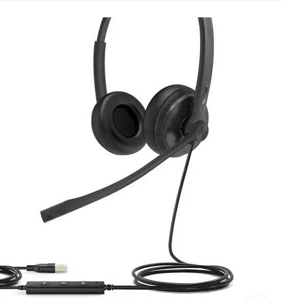 هدست تلفنی RJ9 یالینک مدل  YHS34 Dual