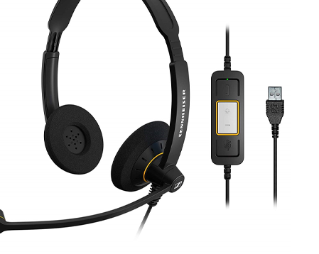 هدست کال سنتری USB سنهایزر مدل EPOS SC60